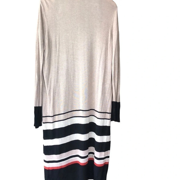 Oversized tan and black cardigan - Picture 4 of 4